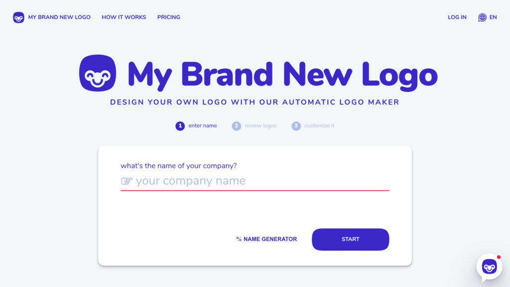 My Brand New Logo screenshot