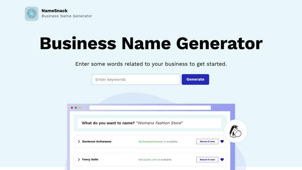 NameSnack screenshot