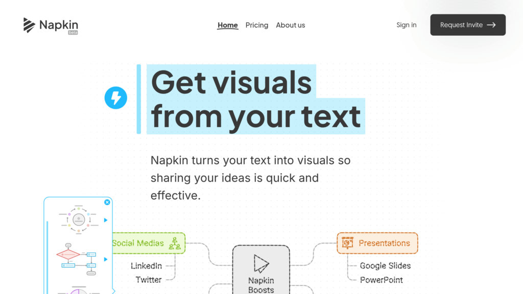 Napkin AI screenshot