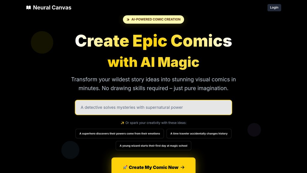 Neural Canvas screenshot