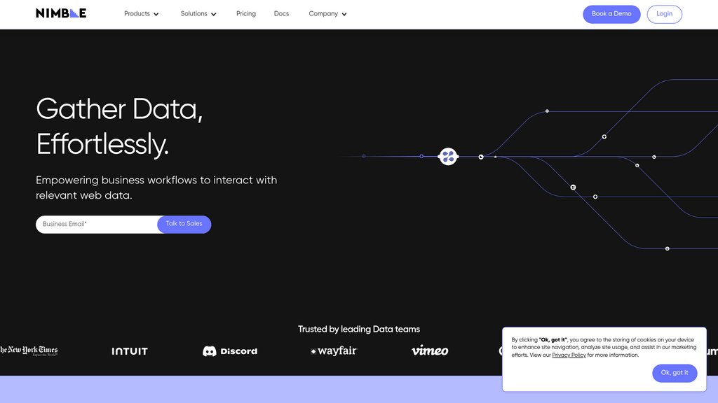 Nimble screenshot