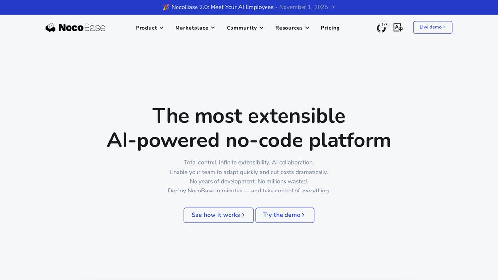 NocoBase screenshot
