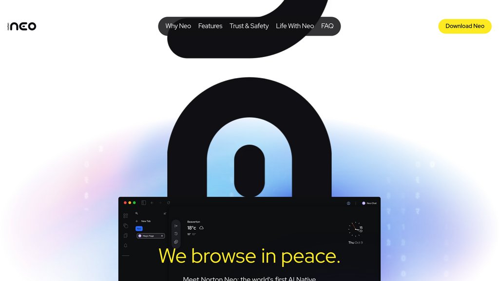 Norton Neo screenshot