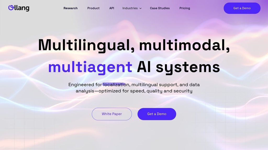 Ollang screenshot