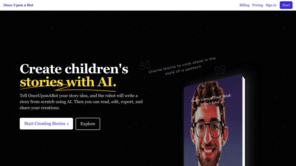 OnceUponABot screenshot