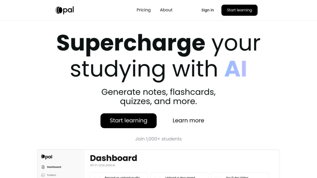 Opal screenshot