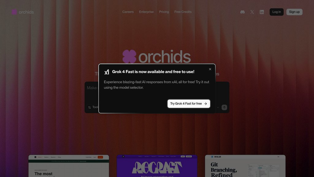 Orchids screenshot