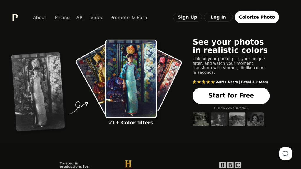 Palette.fm screenshot
