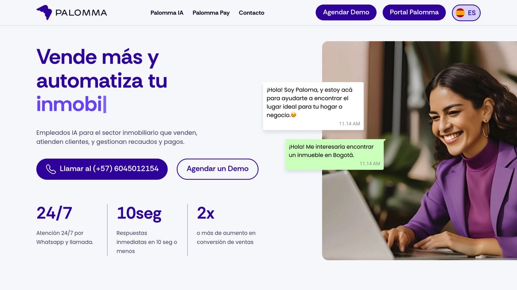 Palomma screenshot