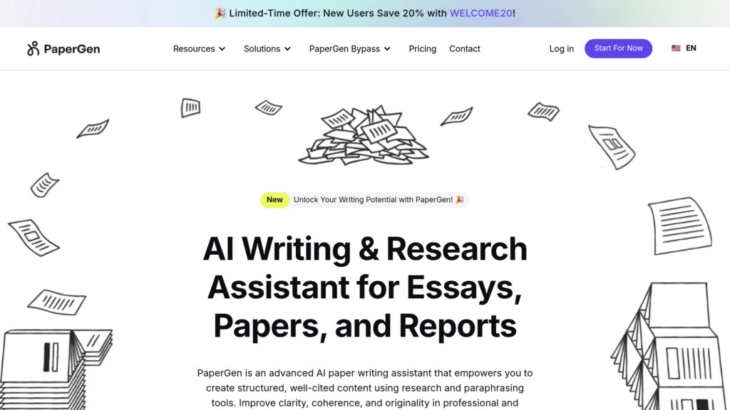 PaperGen screenshot