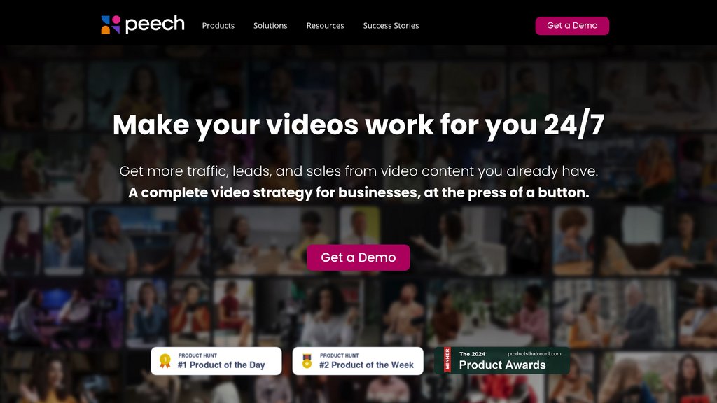 Peech screenshot