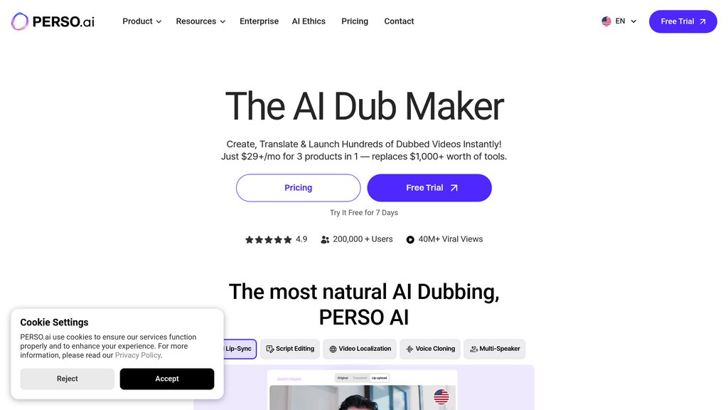PERSO.ai screenshot