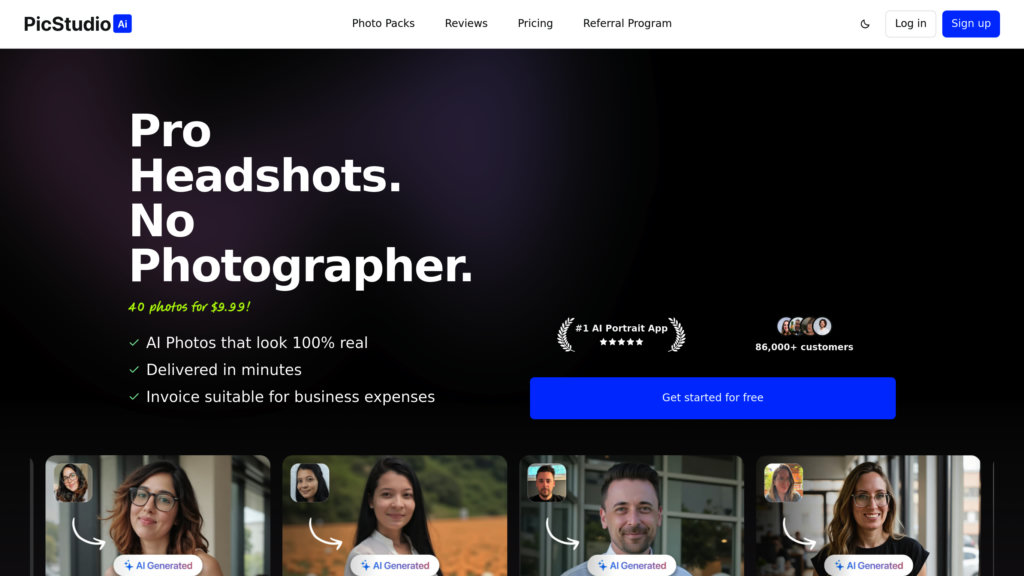PicStudio.AI screenshot