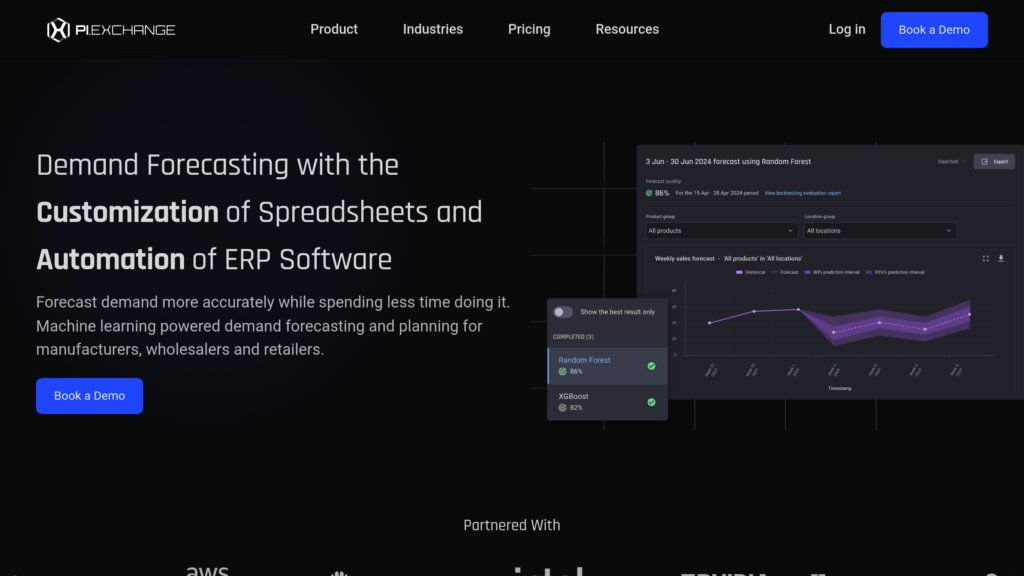 PI.EXCHANGE screenshot