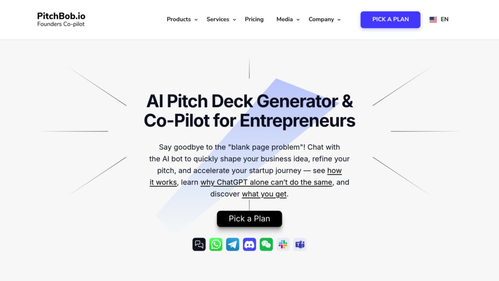 PitchBob.io screenshot