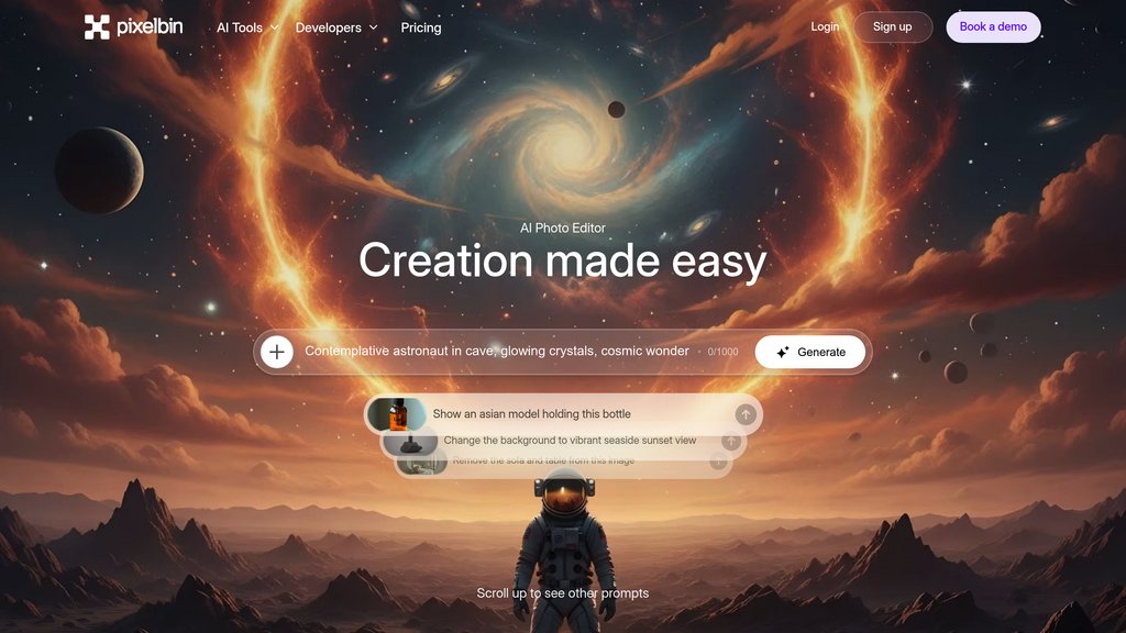 Pixelbin screenshot