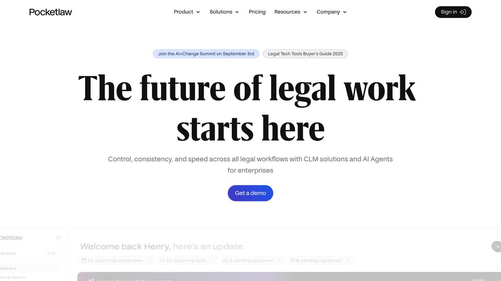 Pocketlaw screenshot