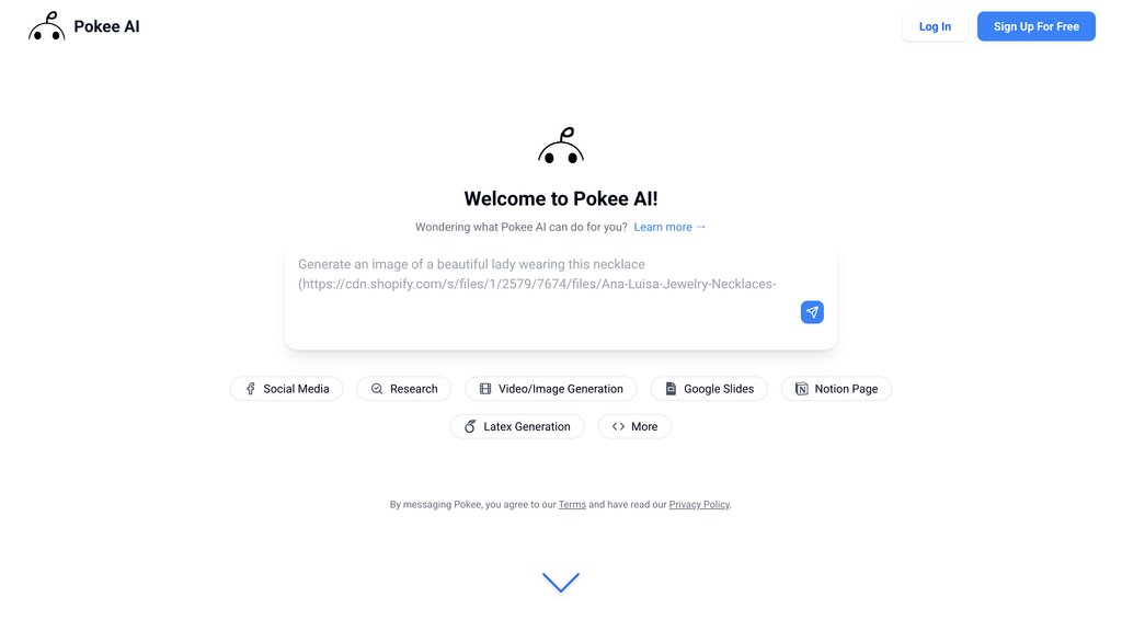 Pokee AI screenshot