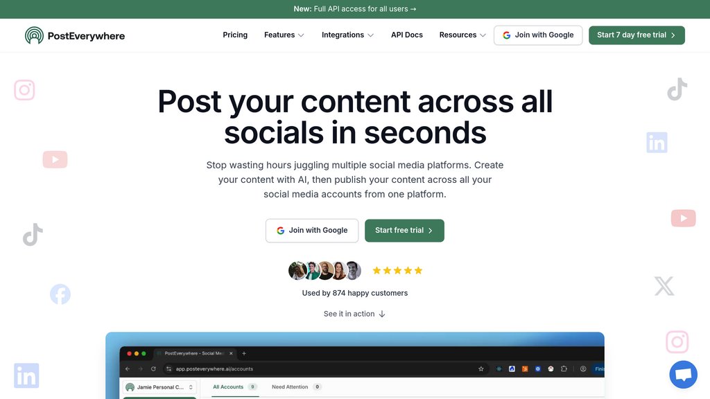 PostEverywhere screenshot