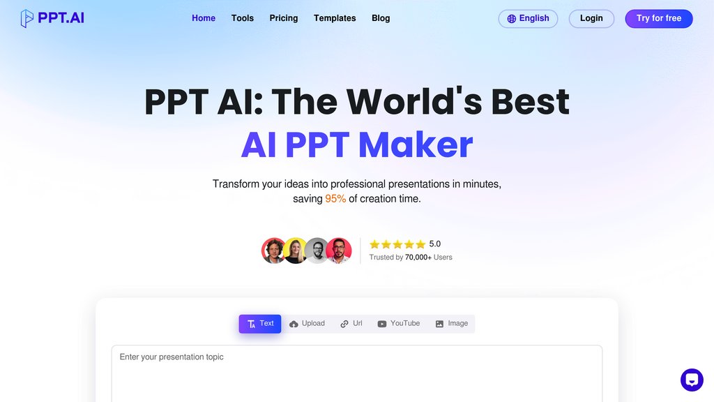 PPT.AI screenshot