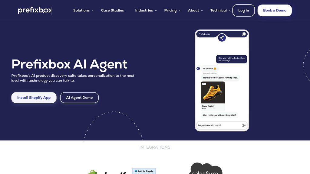 Prefixbox screenshot