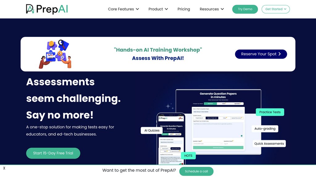 PrepAI screenshot