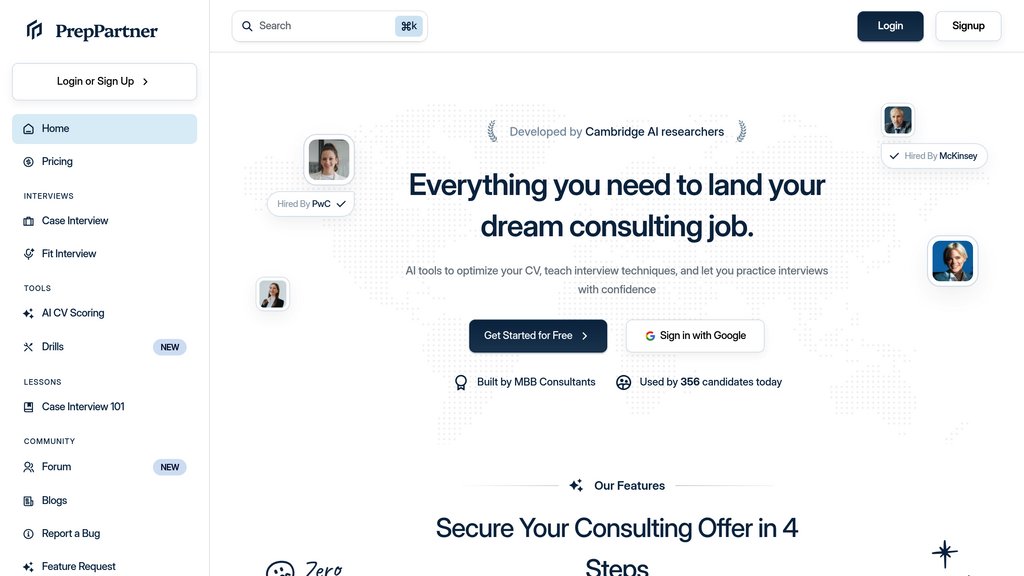 PrepPartner screenshot
