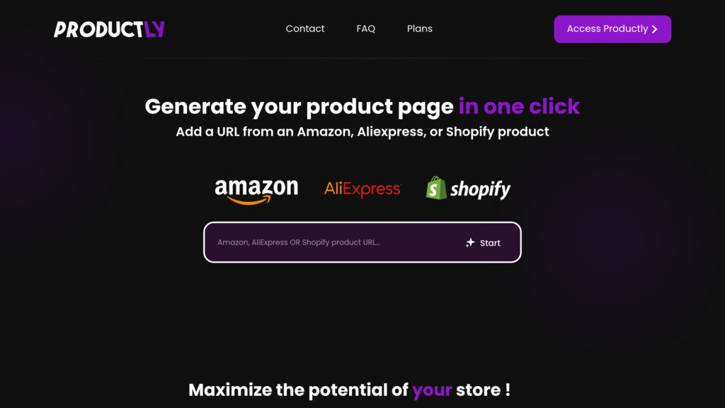 Productly screenshot