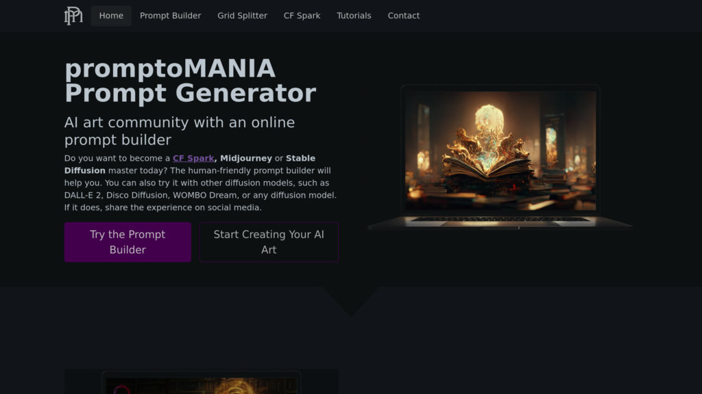 promptoMANIA screenshot