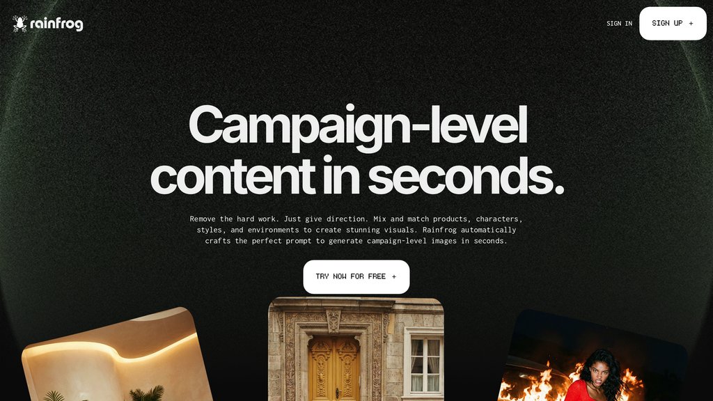Rainfrog screenshot