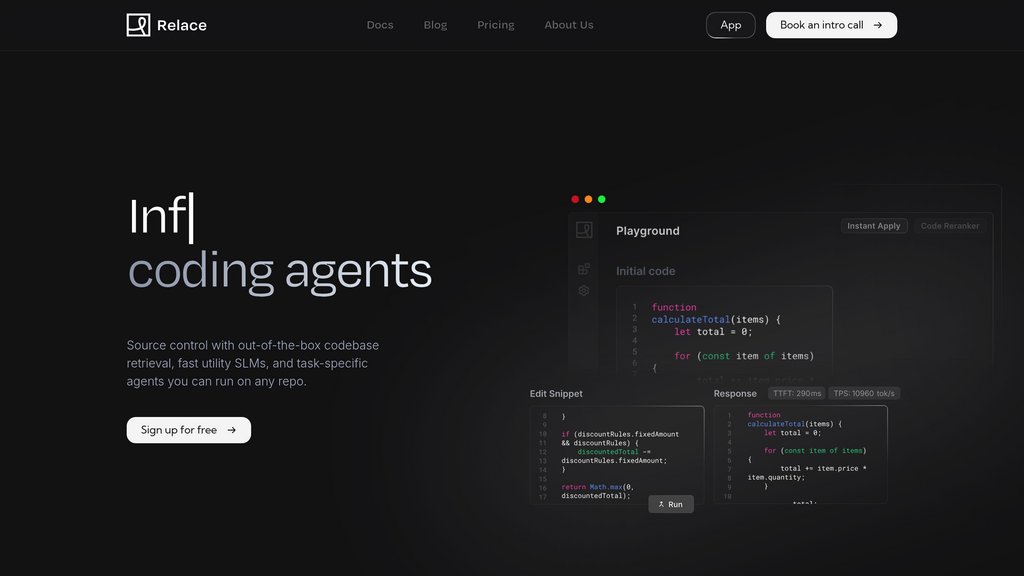 Relace screenshot