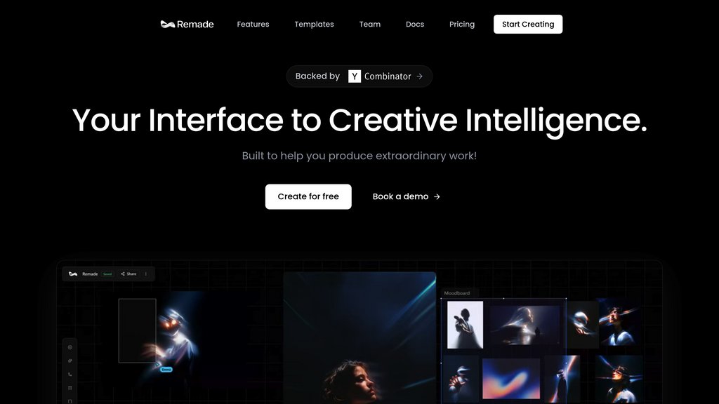 Remade.ai screenshot