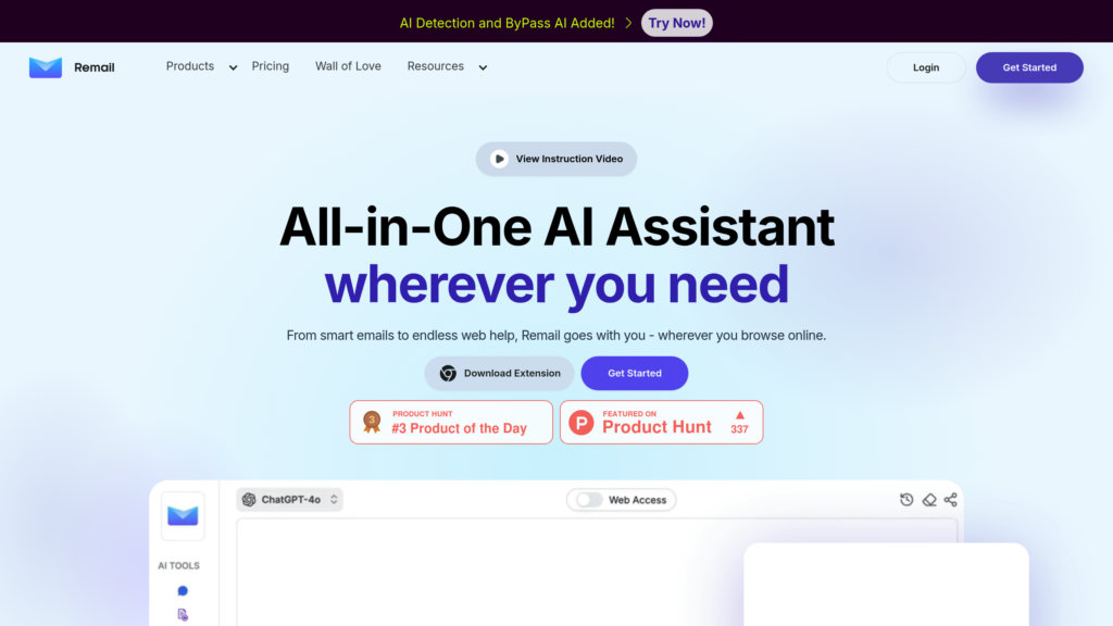Remail.ai screenshot
