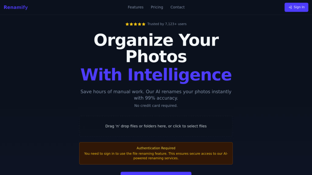 Renamify screenshot