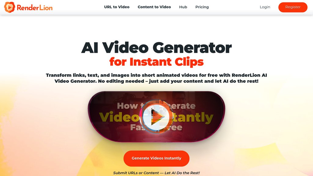 RenderLion screenshot