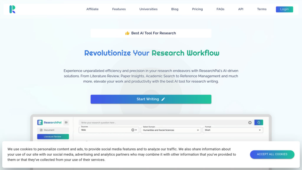 ResearchPal screenshot