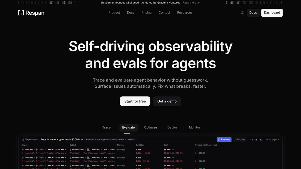 Respan screenshot