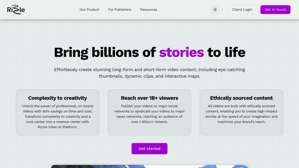 Rizzle screenshot