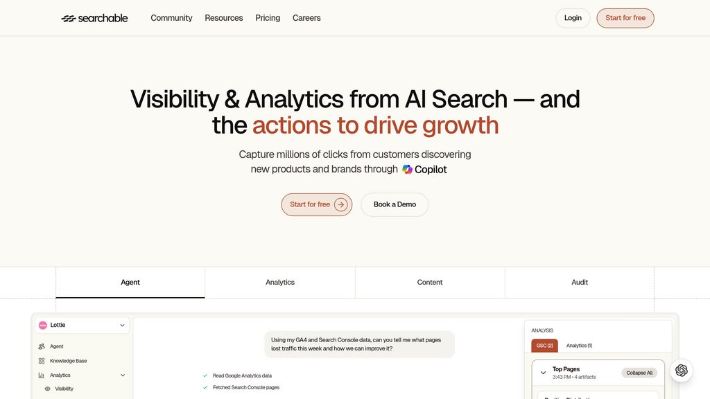 Searchable screenshot