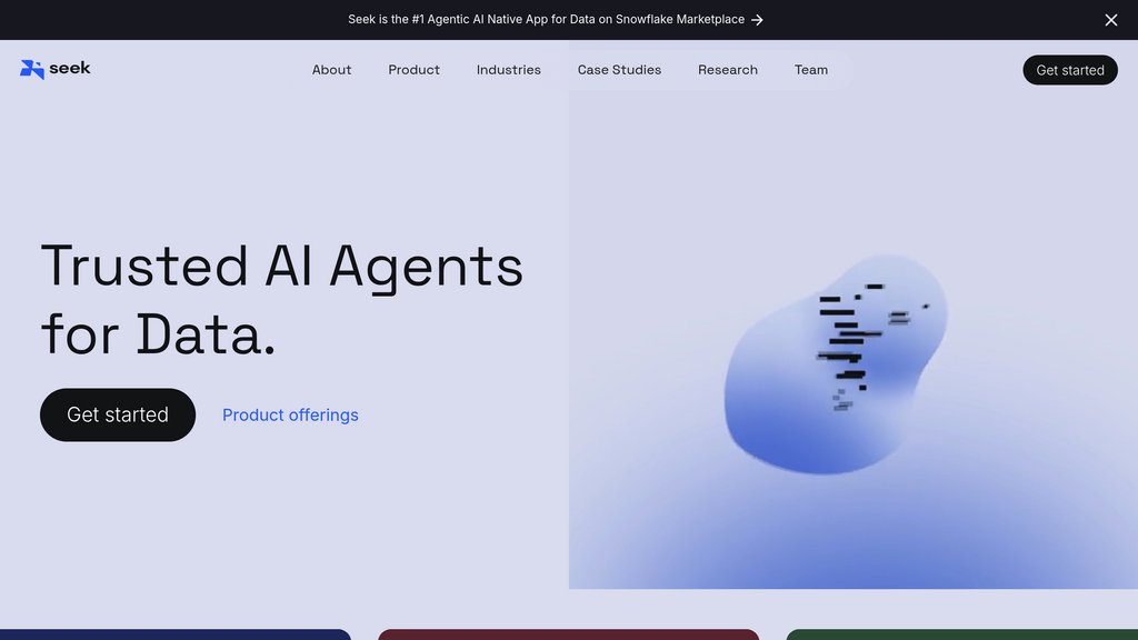 Seek AI screenshot