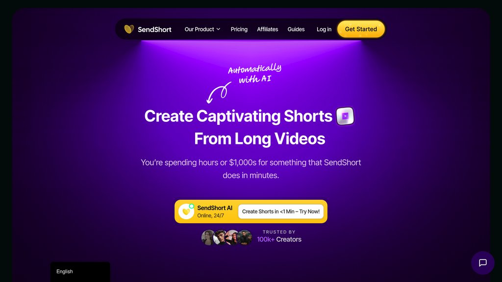 SendShort screenshot