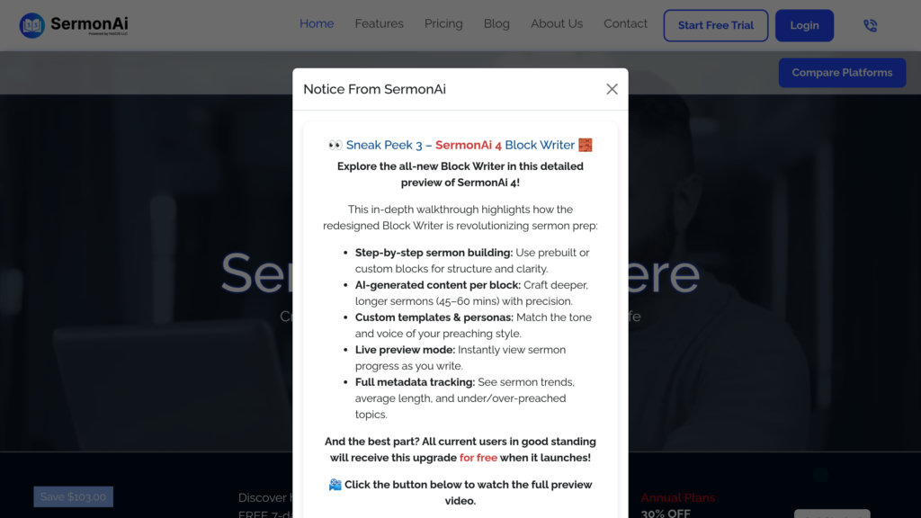 SermonAI screenshot