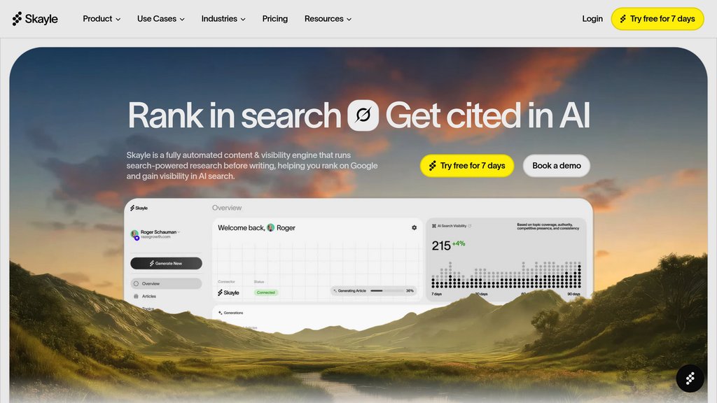 Skayle screenshot