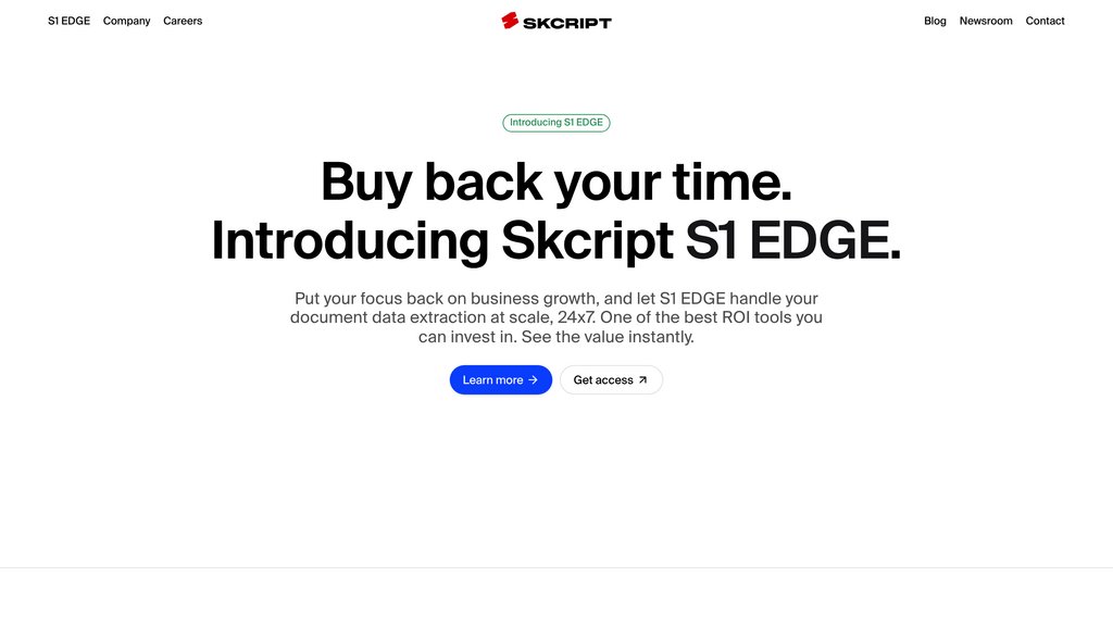 Skcript S1 EDGE screenshot