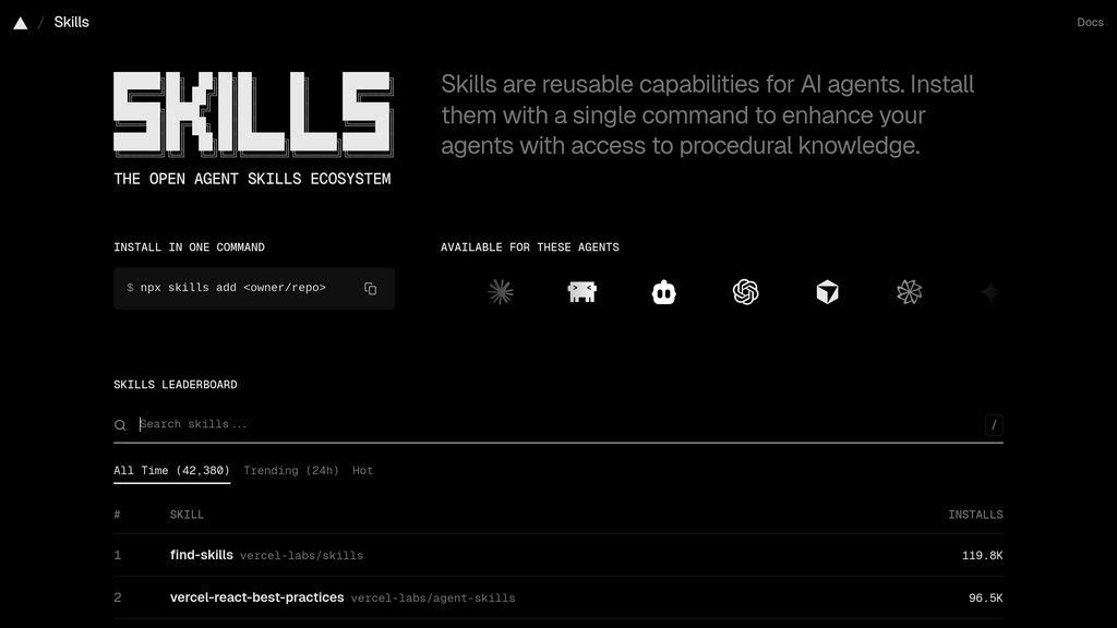 skills.sh screenshot
