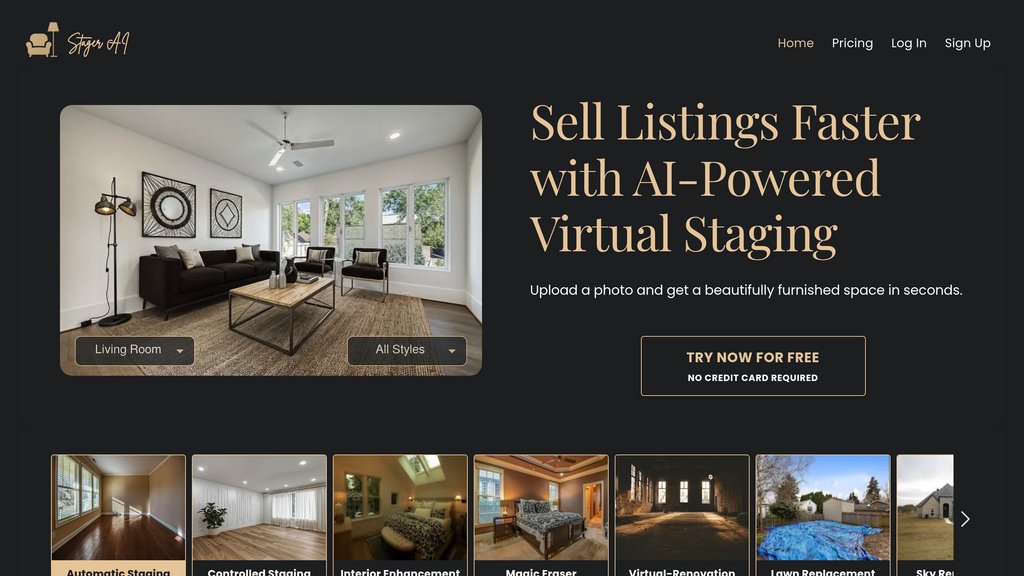 Stager AI screenshot