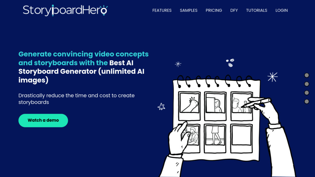 StoryboardHero screenshot