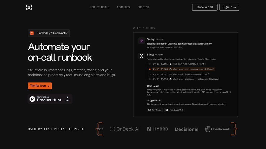 Struct screenshot