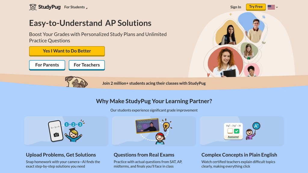 StudyPug screenshot