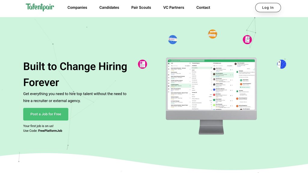 Talentpair screenshot